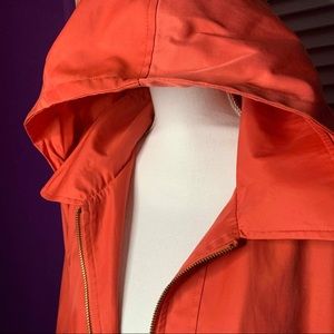 Michael Kors Orange Raincoat size XXL